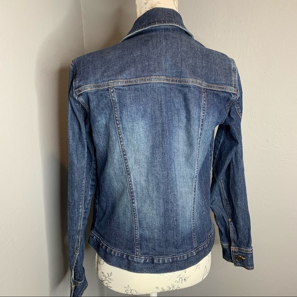 Eddie Bauer Denim Jean Jacket Cotton XS - Picture 2 of 4